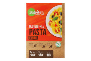 Изделия макаронные без глютена Fusilli Balviten к/у 250г