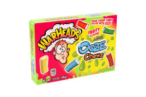 Цукерки Wareheads Ooze Chewz фруктові жувальні