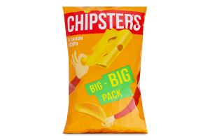 Чипсы картофельные Сыр Chipster's м/у 150г