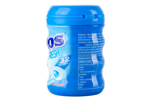 Гумка жувальна Свіжа м'ята Pure fresh Mentos п/б 56г