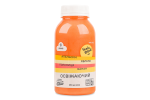 Смузі Feels good з апельс соком банан полуниц ябл
