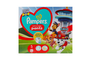 Подгузники-трусики для детей 12-17кг 5 Paw Patrol Pants Pampers 72шт