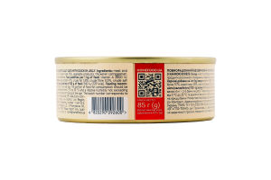Корм д/дорослих котів Качка в желе беззерновий 85г ж/б Home Food