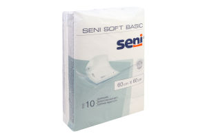 Набір пелюшок гігієнічних 60x60см Basic Soft Seni 1шт