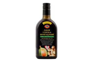 Олія горіха макадамії нерафінована Extra Virgin Golden Kings of Ukraine с/пл 0.35л