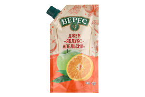 Джем нестерилізований Яблуко-апельсин Верес д/п 140г