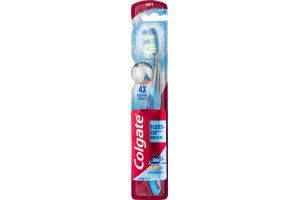 Colgate 360 Total Advanced Floss Tip Bristles Toothbrush Soft