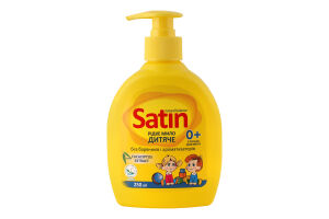 Мыло жидкое детское с экстрактом эвкалипта Satin Natural Balance 250мл