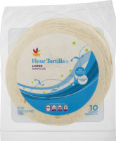 Ahold Flour Tortilla Large Burrito Size - 10 CT
