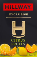 Чай чорний байховий листовий з цитрусовими Exclusive Hillway к/у 100г