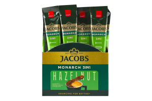 Напиток кофейный растворимый со вкусом лесного ореха 3в1 Jacobs м/у 15г