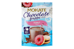 Напій шоколадний зі смаком пончика Фрапе Mokate д/п 104г
