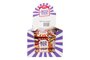 Шоколад молочний Манго-ананас-маракуя-іскриста карамель-шипучі кульки Max Fun Корона м/у 38г