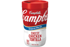 Campbell's Soup On The Go Cheesy Chicken Tortilla