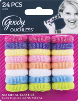 Goody Ouchless No Metal Elastics - 24 CT