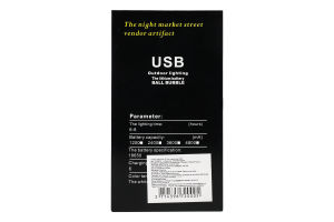 Ліхтар навісний з функцією USB 12х7см №KYYW016 Greenwich Products Co. Limited 1шт