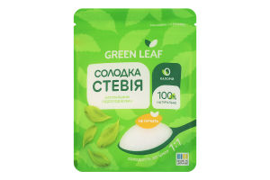 Стевія солодка 1:1 Green Leaf д/п 100г