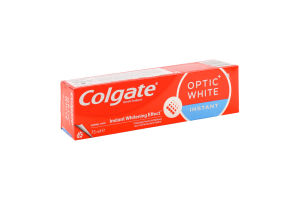 Паста зубная Мгновенное отбеливание Optic White Colgate 75мл