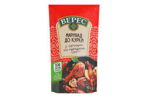Маринад нестерилізований з гірчицею та куркумою До курки Верес д/п 140г