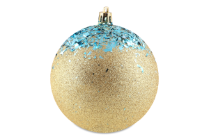 Прикраса ялинкова Куля Символіка Іній 100мм 31533