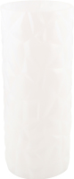 Ваза Абстракція біле скло 11,5*30см