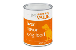 Guaranteed Value Dog Food Liver Flavor