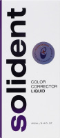 Ополаскиватель для полости рта с эффектом отбеливания зубов Color corrector liquid Solident 250мл