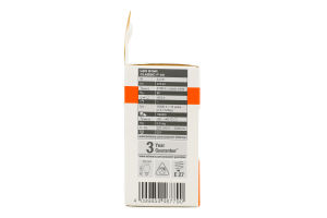 Лампа філаментна ЛЕД 3,4W E27 2700K P25 Osram