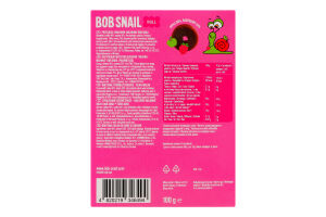 Цукерки фруктові натуральні Apple-raspberry Rolls Bob Snail к/у 10х10г