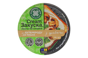 Закуска пастоподібна з грибами Українські дари ст 95г