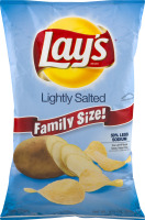 Lay's Lightly Salted Family Size!