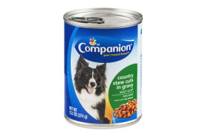 Companion Dog Food Country Stew Cuts in Gravy