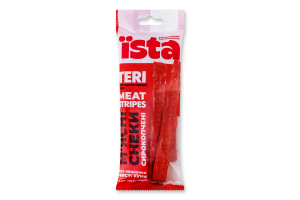 Снеки м'ясні з куркою та смаком теріяки Teri Meat stripes Їsta с/к м/у 60г