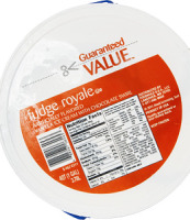 Guaranteed Value Ice Cream Fudge Royale