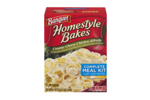 Banquet Homestyle Bakes Creamy Cheesy Chicken Alfredo