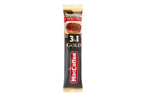 Напій кавовий розчинний 3в1 Gold MacCoffee м/у 16г