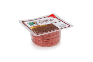 Ковбаса нарізка Сервелат Укрпромпостач-95 в/к в/с лоток 140г