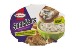Hormel Snackers Spinach & Artichoke Dip