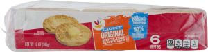 Ahold Light English Muffin - 6 CT