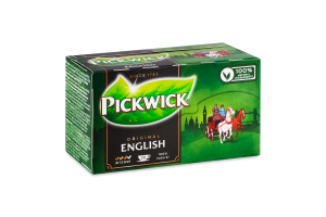 Чай черный натуральный English Original Pickwick к/у 20х2г