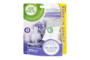 Air Wick Essential Oils Warmer Kit Lavender & Chamomile