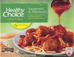 Healthy Choice Complete Meals Spaghetti & Meatballs