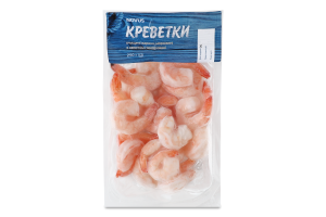 Креветки вар.очищ.з хв.зам.Novus 250г