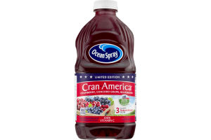 Ocean Spray Limited Edition Juice Cran America