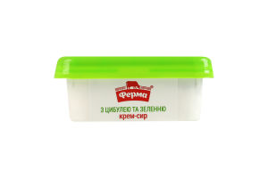 Крем-сыр 50% С луком и зеленью Ферма п/у 170г