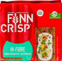 Хлібці житні цільнозернові з житніми висівками Hi-fibre Finn Crisp м/у 200г