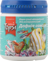 Корм д/акваріумних риб Дафнія-гамарус сухий 30г Топсі