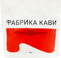 Кофе натуральный жареный в зернах Эфиопия Фабрика кави д/п 250г