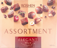Цукерки шоколадні Elegant Assortment Roshen к/у 145г