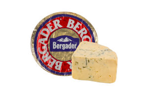 Сир 50% м'який з блакитною пліснявою Бергадер Еделпілц Bergader кг